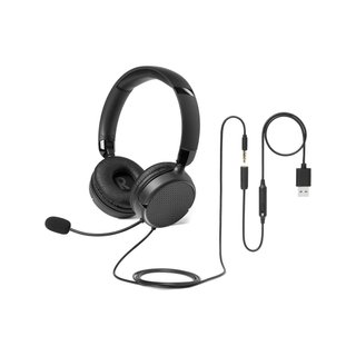Amazon Basics auriculares cable micrófono