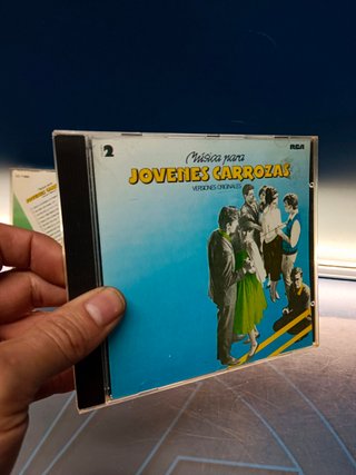 Dos CDs musica para JOVENES CARROZAS, nº 1 y 2