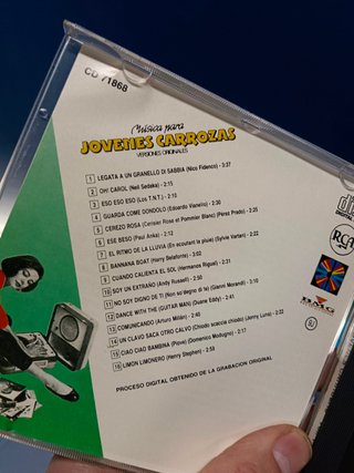 Dos CDs musica para JOVENES CARROZAS, nº 1 y 2