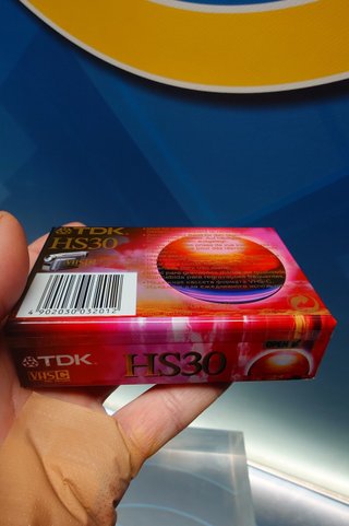 Cinta VHS TDK HS30 Nueva