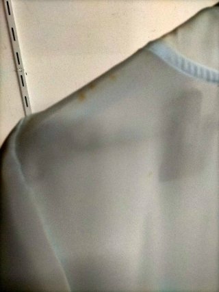 Camisón Nuit Magique Azul Talla XL con manchas