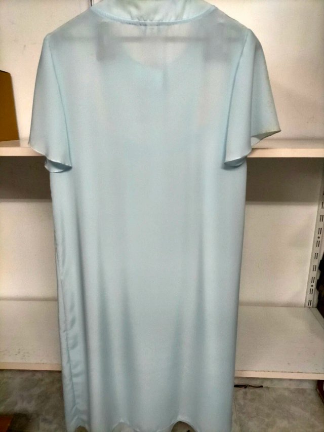 Camisón Nuit Magique Azul Talla XL con manchas