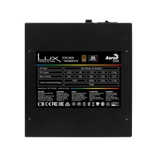 Aerocool LUX fuente modular 750W RGB