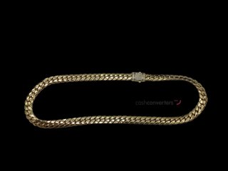 cadena oro 18k con circonita 30cm