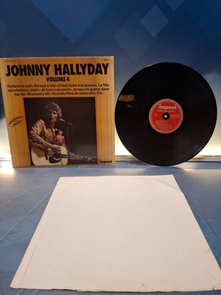 Disco, Lp, Johnny Hallyday Volume 4, 1977