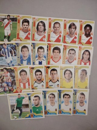 Cromos fútbol Liga Este 2011-2012