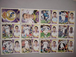 Cromos fútbol Liga Este 2011-2012