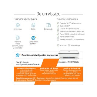 Stampante multifunzione a colori HP Envy 6020e