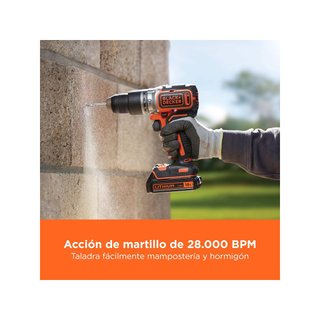 - BLACK+DECKER BL188KB-QW taladro percutor