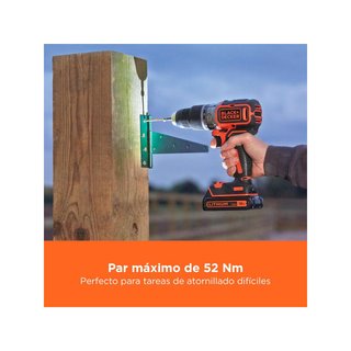 - BLACK+DECKER BL188KB-QW taladro percutor