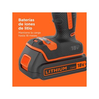 - BLACK+DECKER BL188KB-QW taladro percutor