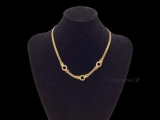 collar oro 18k 25cm