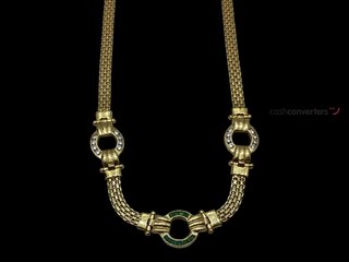 collar oro 18k 25cm