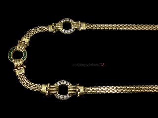 collar oro 18k 25cm