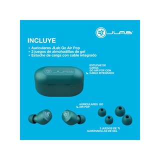 JLab Go Air Pop auriculares inalámbricos bluetooth