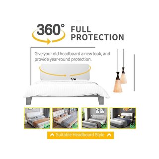 Funda cabecero cama terciopelo protector