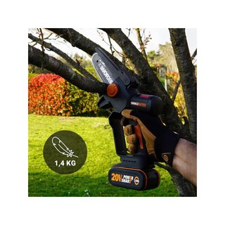 - WORX WG325E mini motosierra batería portátil