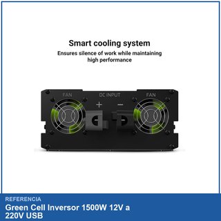 Invertitore Green Cell 1500W 12V a 220V USB in ottime condizioni