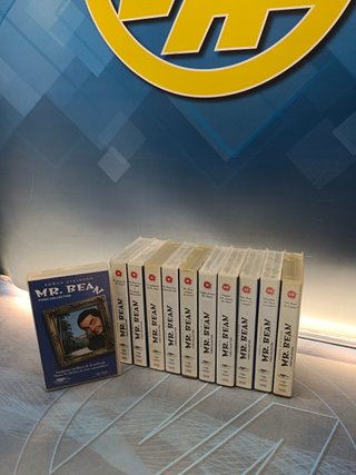 Lote 11 VHS, Mr. Bean, nº 1,2,3,4,5,8,9,10,11,12 y 13 vhs de la serie