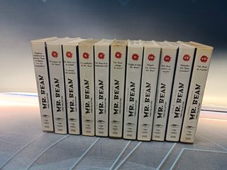 Lote 11 VHS, Mr. Bean, nº 1,2,3,4,5,8,9,10,11,12 y 13 vhs de la serie