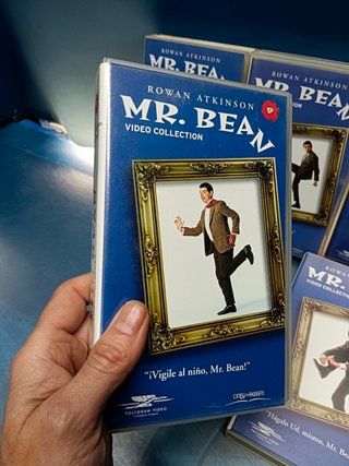 Lote 11 VHS, Mr. Bean, nº 1,2,3,4,5,8,9,10,11,12 y 13 vhs de la serie