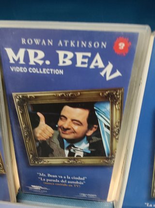 Lote 11 VHS, Mr. Bean, nº 1,2,3,4,5,8,9,10,11,12 y 13 vhs de la serie