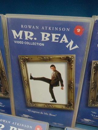 Lote 11 VHS, Mr. Bean, nº 1,2,3,4,5,8,9,10,11,12 y 13 vhs de la serie