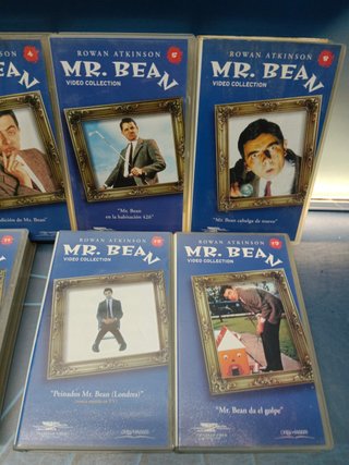 Lote 11 VHS, Mr. Bean, nº 1,2,3,4,5,8,9,10,11,12 y 13 vhs de la serie