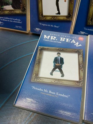 Lote 11 VHS, Mr. Bean, nº 1,2,3,4,5,8,9,10,11,12 y 13 vhs de la serie