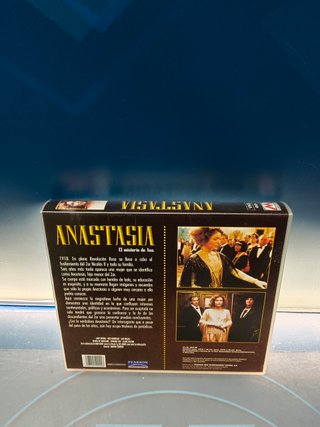 cinta doble VHS, ANASTASIA EL MISTERIO DE ANA VHS - METROVIDEO 1998
