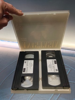cinta doble VHS, ANASTASIA EL MISTERIO DE ANA VHS - METROVIDEO 1998
