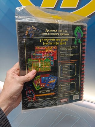 Album Genio Cards, Marvel, Sin Abrir