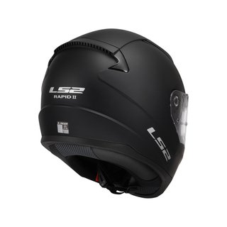 LS2 RAPID II SOLID casco moto integral ventilado