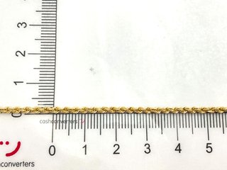 cadena oro 18k 30cm