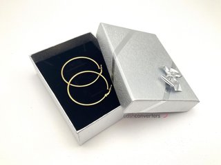 argollas oro 18k