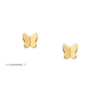 pendientes oro 18k con piedra