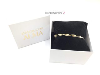 brazalete oro 18k