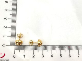 pendientes oro 18k