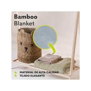 Lionelo Bamboo Blanket manta bebé ligera suave
