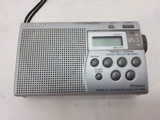 radio portatil sony icf-m260
