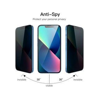 JETech protector privacidad iPhone 13 vidrio