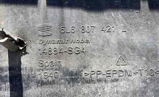 Paragolpes tras 6l6807421l seat ibiza (6l1) 176974