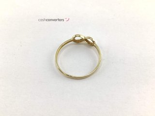 anillo oro 18k con circonita
