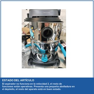 Cecotec Conga Rockstar Wet & Dry Steel Pro