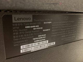 monitor led lenovo thinkvision p27h-28