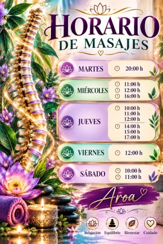 Masajes descontracturantes y relajantes