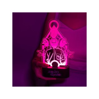 Lámpara LED escritorio decoración gamer multicolor