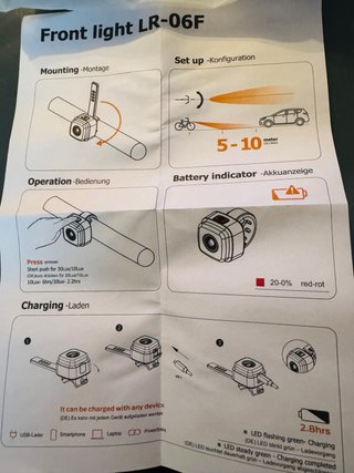 Antimi Juego de Luces para Bicicleta