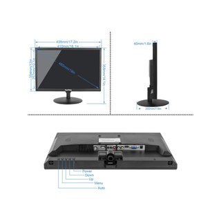 - Suprlipy monitor táctil capacitivo 19 pulgadas