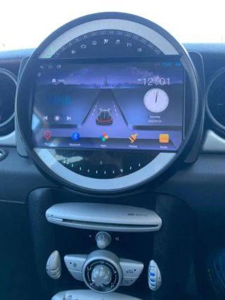 Rádio Mini R55 R56 R60 Android 14 + GPS + Carplay